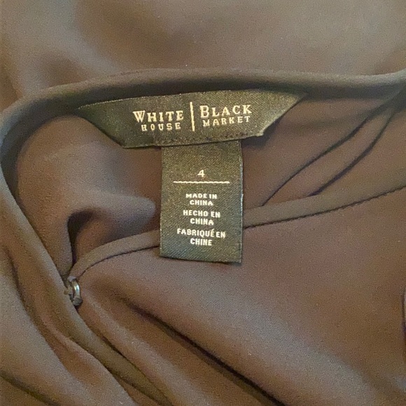 White House Black Market Black Romper - Picture 3 of 3